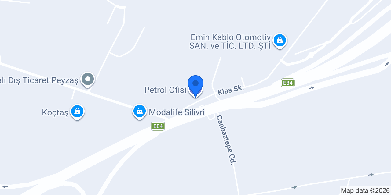 Petrol Ofisi konumu