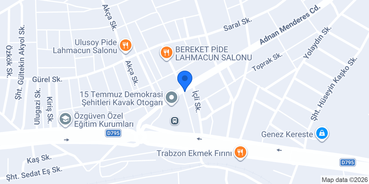 FK YAPI İNŞAAT konumu
