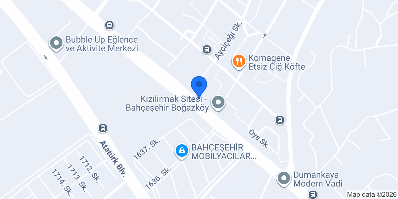 Kartal Botanik konumu