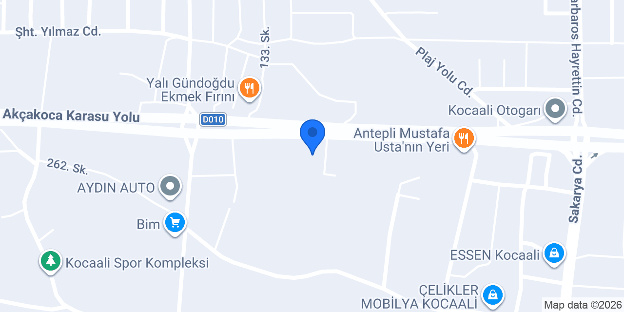 Sargın Fındık Fabrikası konumu