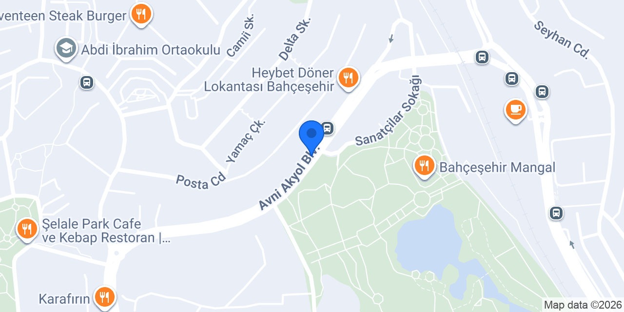 Cajun Corner Bahçeşehir konumu