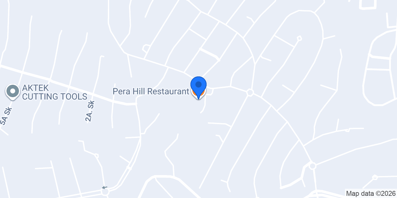 Pera Hill Restaurant konumu