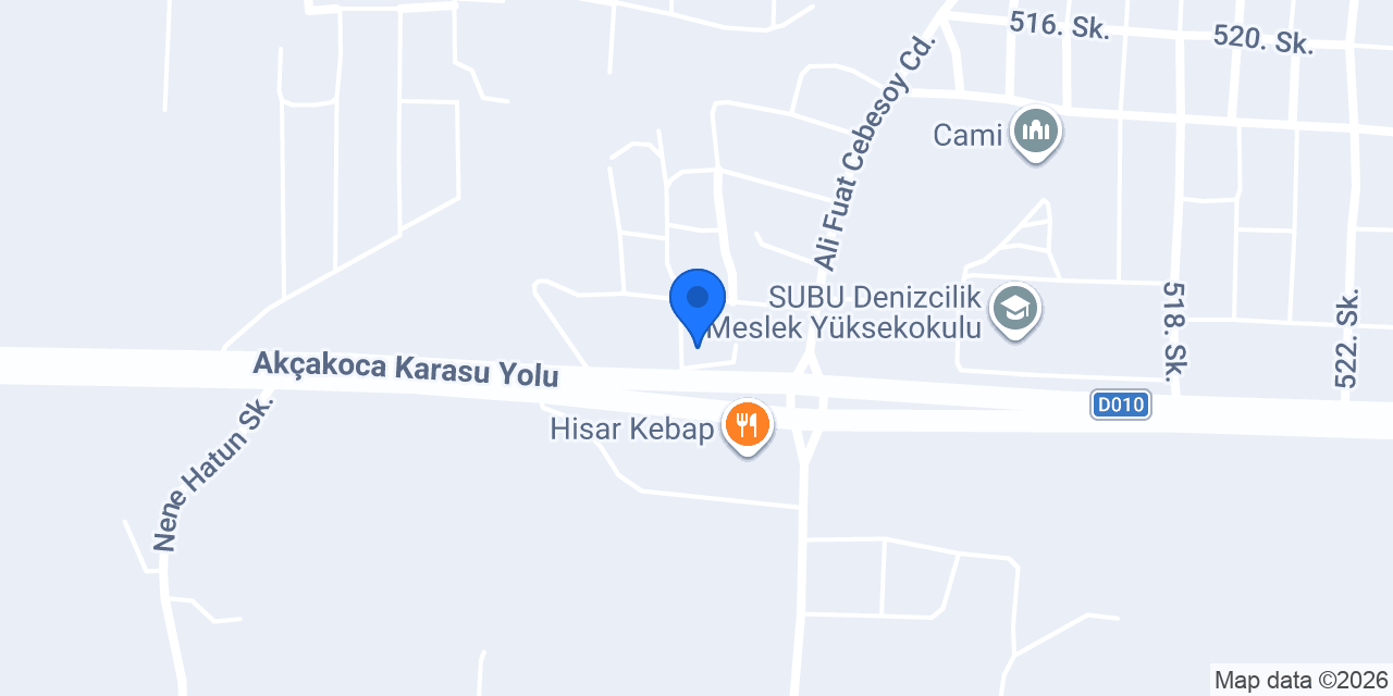 Ensaroğlu İnşaat Emlak konumu
