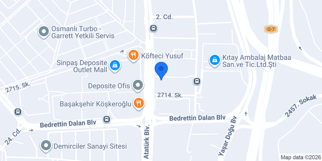 Asran Aydınlatma konumu