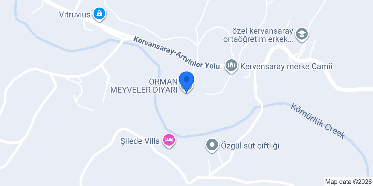 ORMAN MEYVELER DİYARI konumu