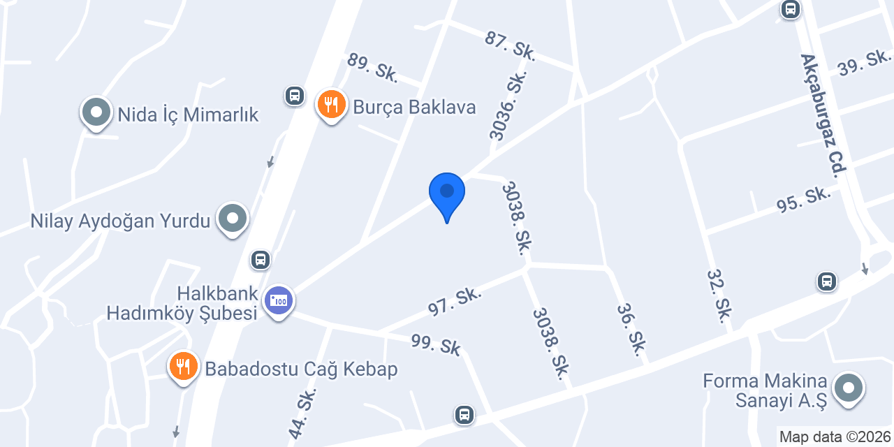 3m Örme Kumaş konumu
