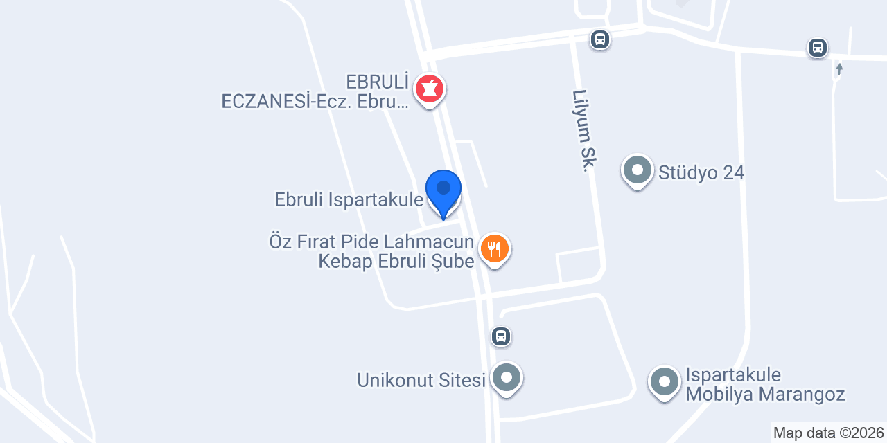 Ergök Kasap - Izgara Ispartakule konumu