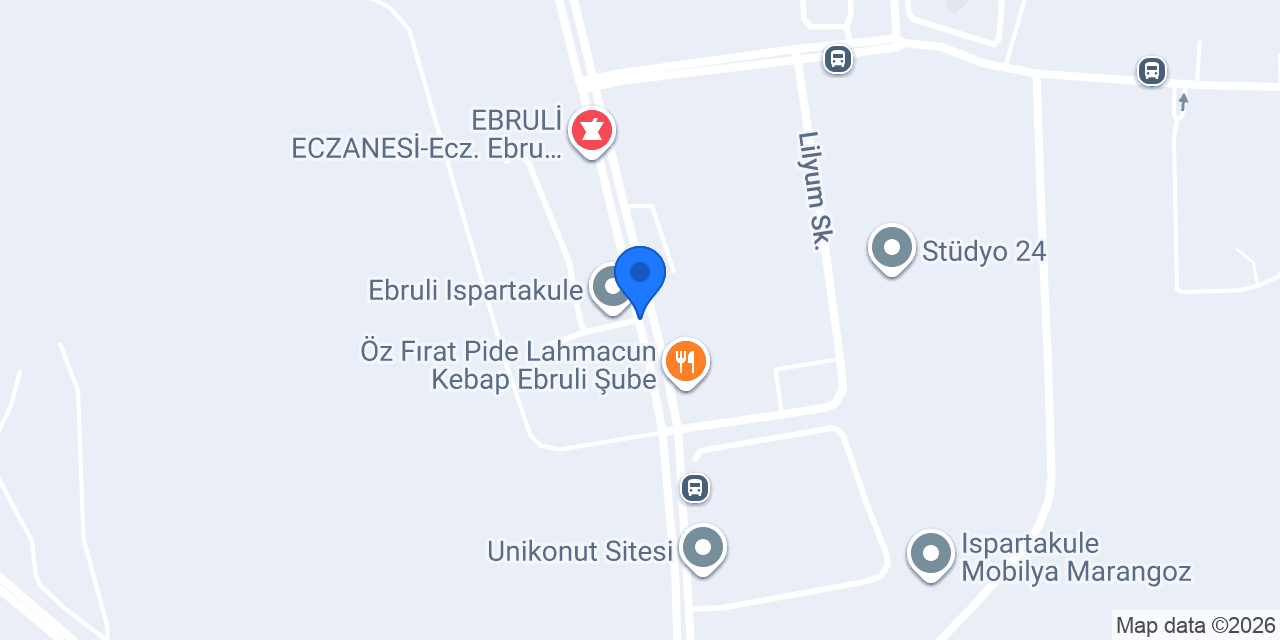Pizzabulls Ispartakule - Avcılar konumu