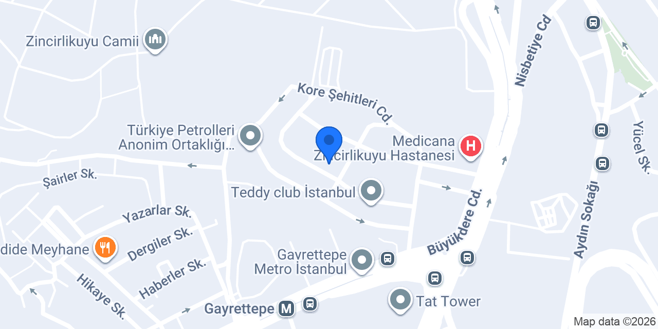 Nar Çiçeği Cafe konumu