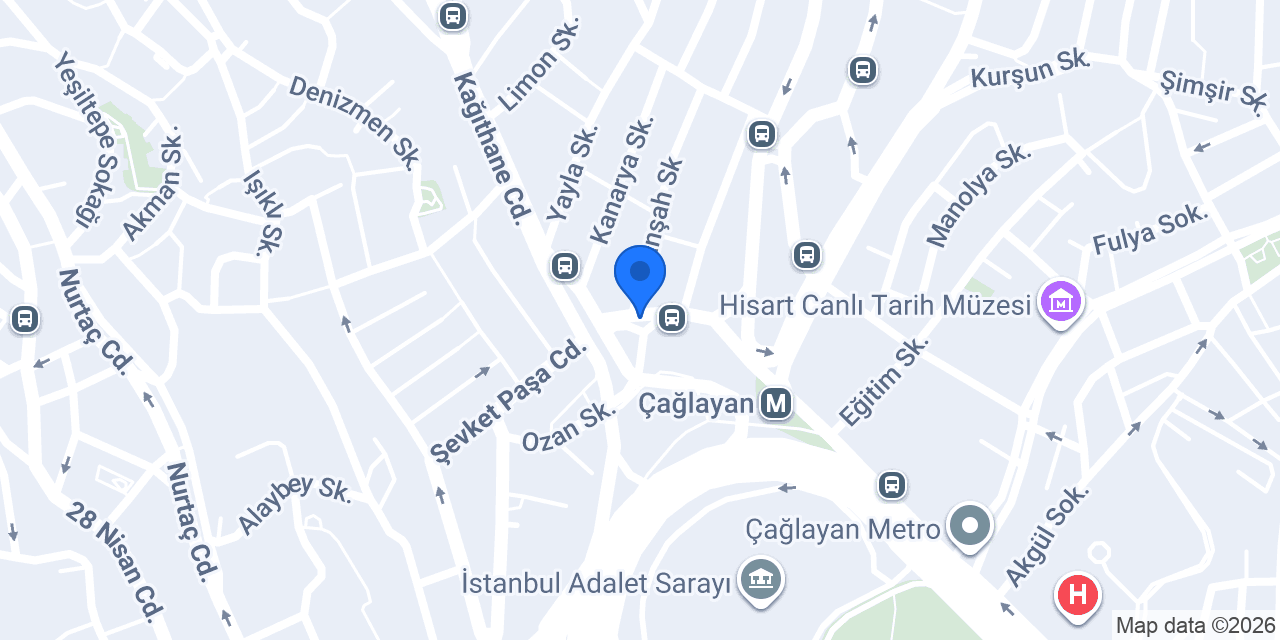 Çağlayan Arabuluculuk Merkezi konumu