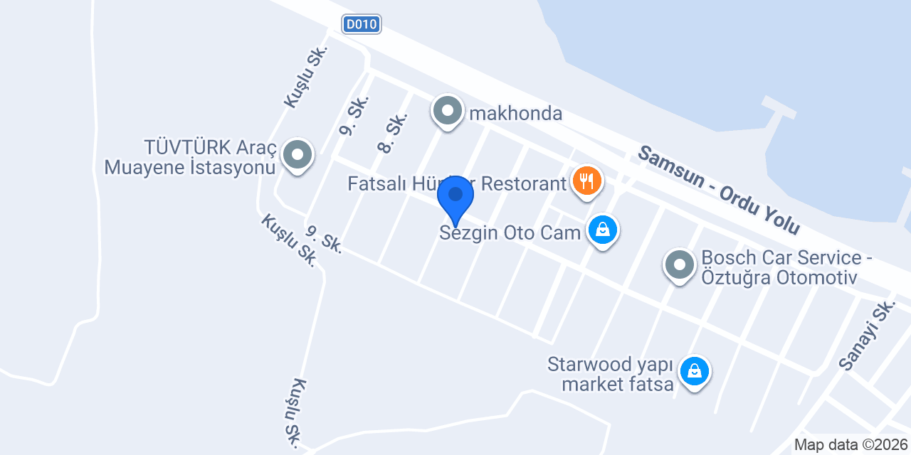 Ferdi Oto Bakım Servisi konumu