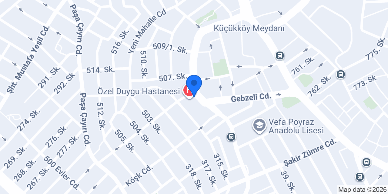 Op.Dr.Bekir Can Gümüşlü konumu