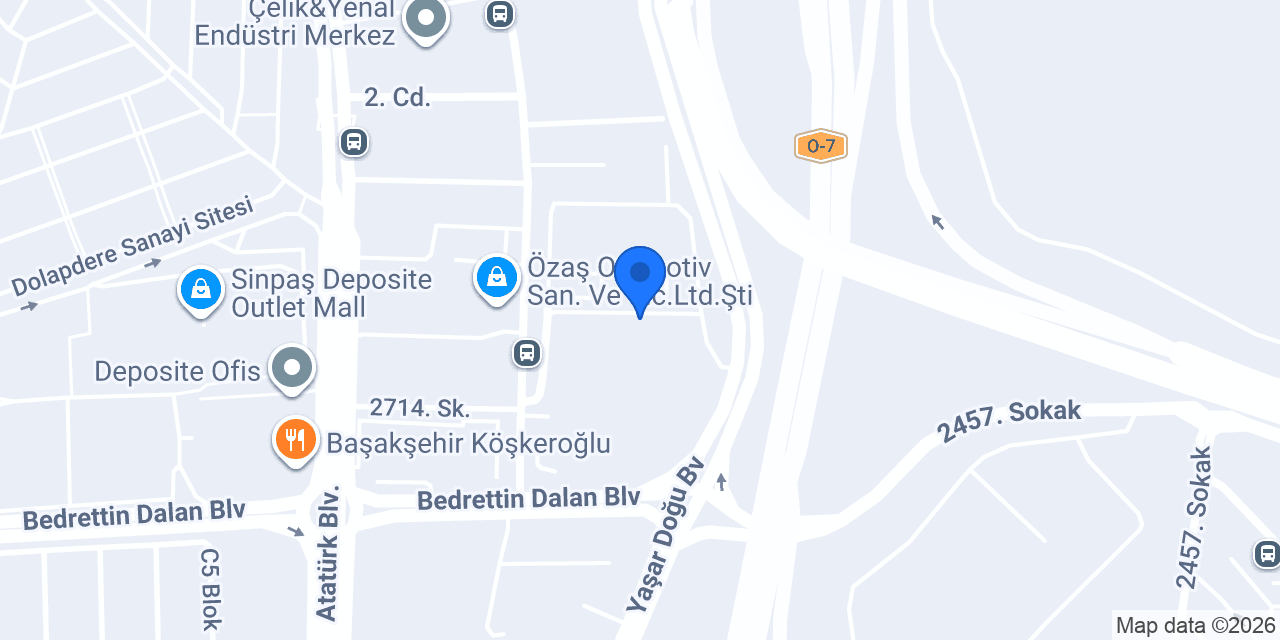 Mahmutoğlu Depo konumu
