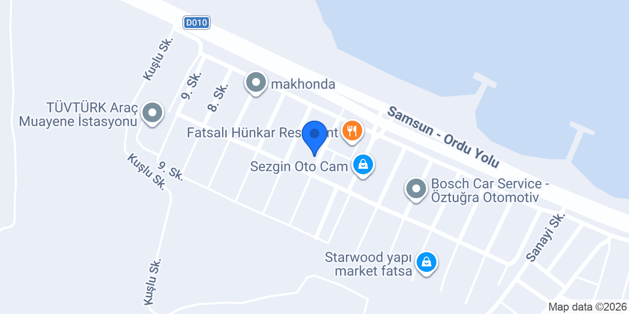 Serbest Oto Klinik konumu
