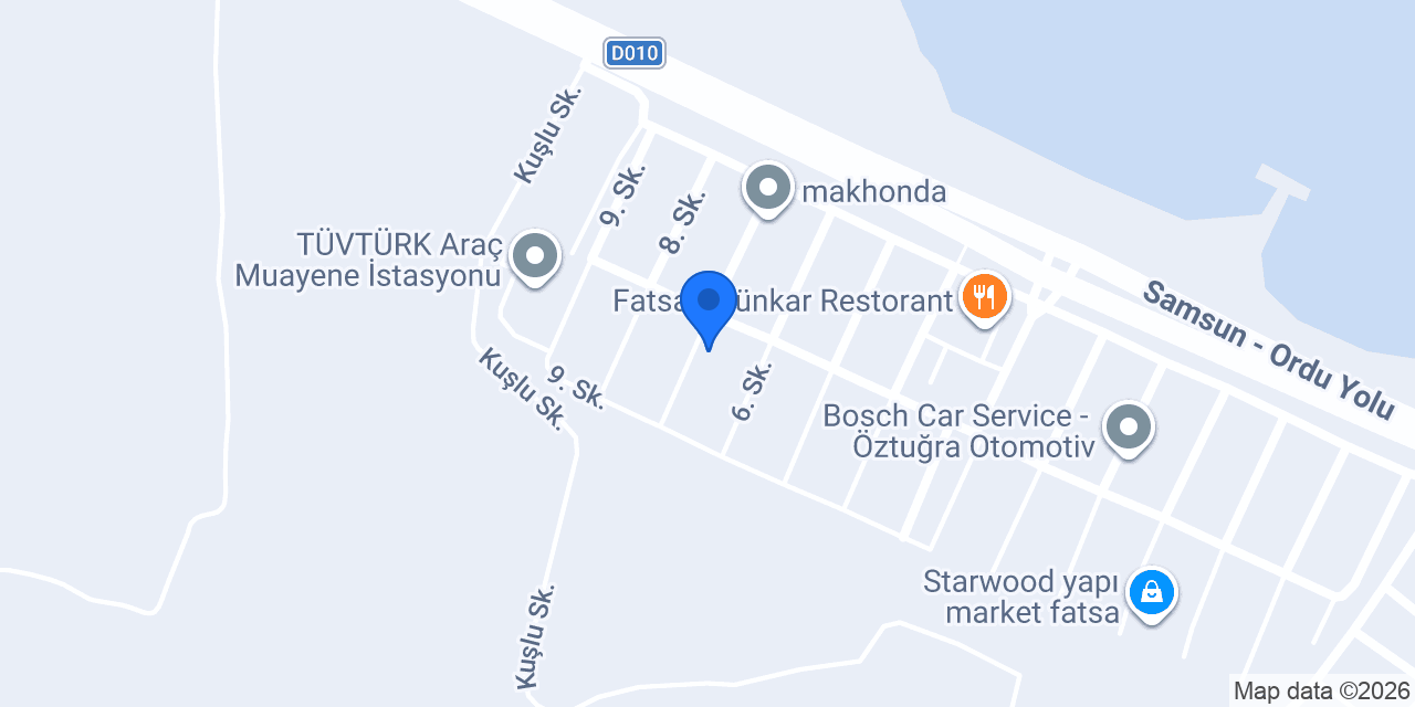 ERKAN OTO DÖŞEME konumu
