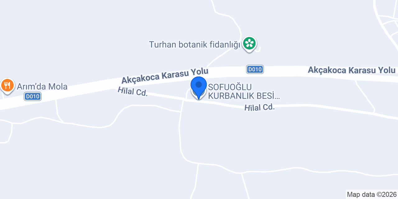 SOFUOĞLU KURBANLIK BESİ ÇİFTLİĞİ konumu