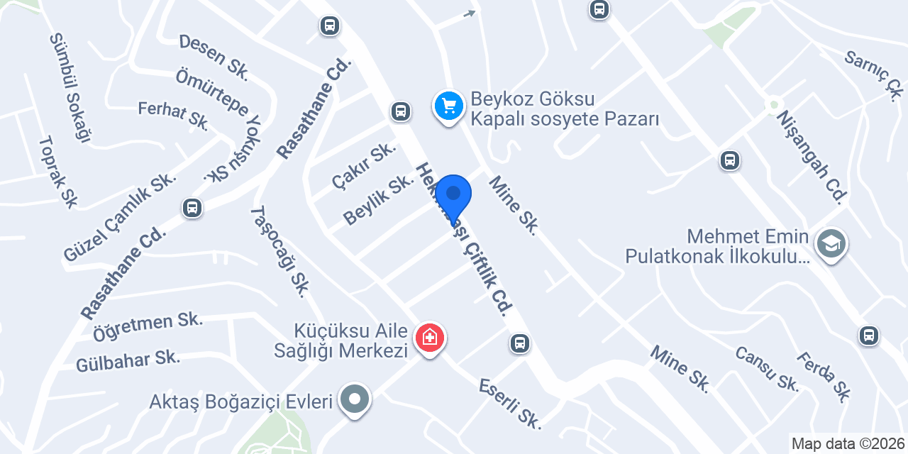 Damla Yapı-Dekorasyon konumu