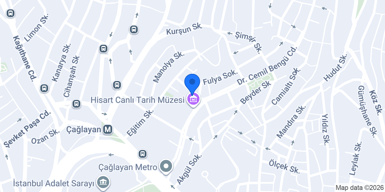 Akhanlar Katlı Otopark konumu