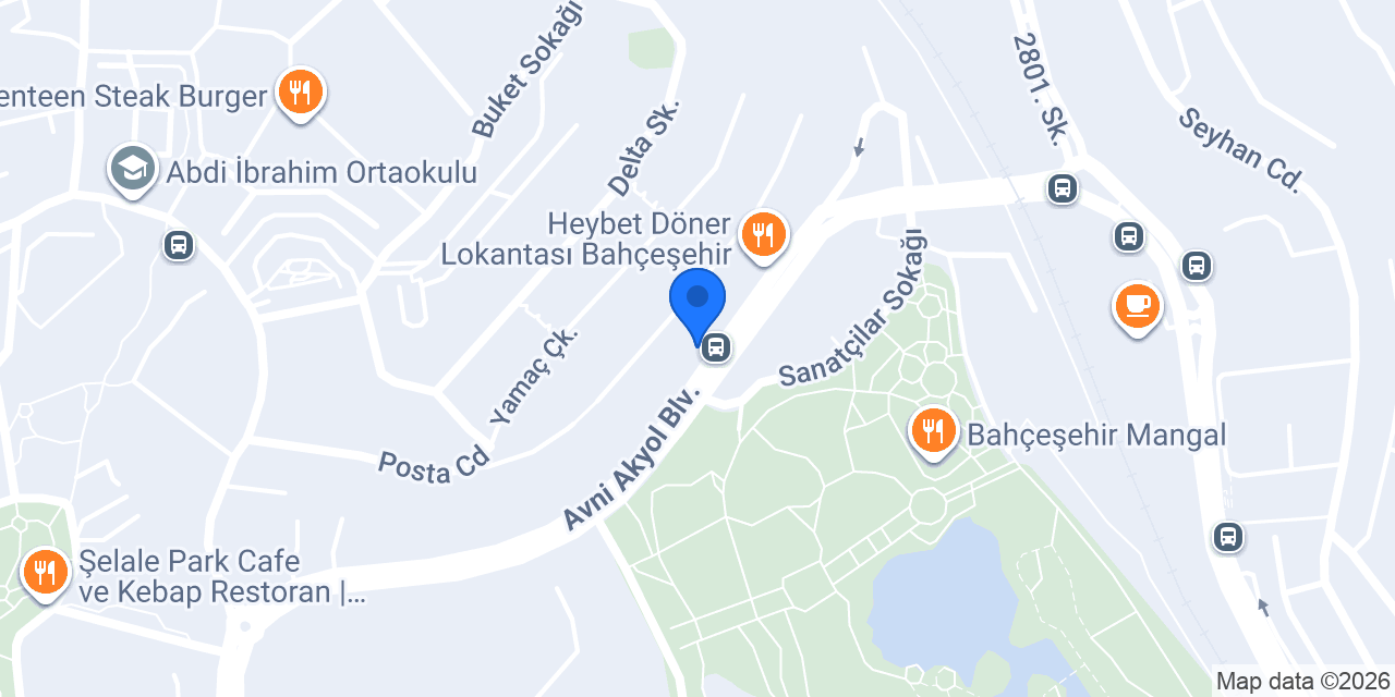 Bade Kuruyemiş Bahçeşehir konumu