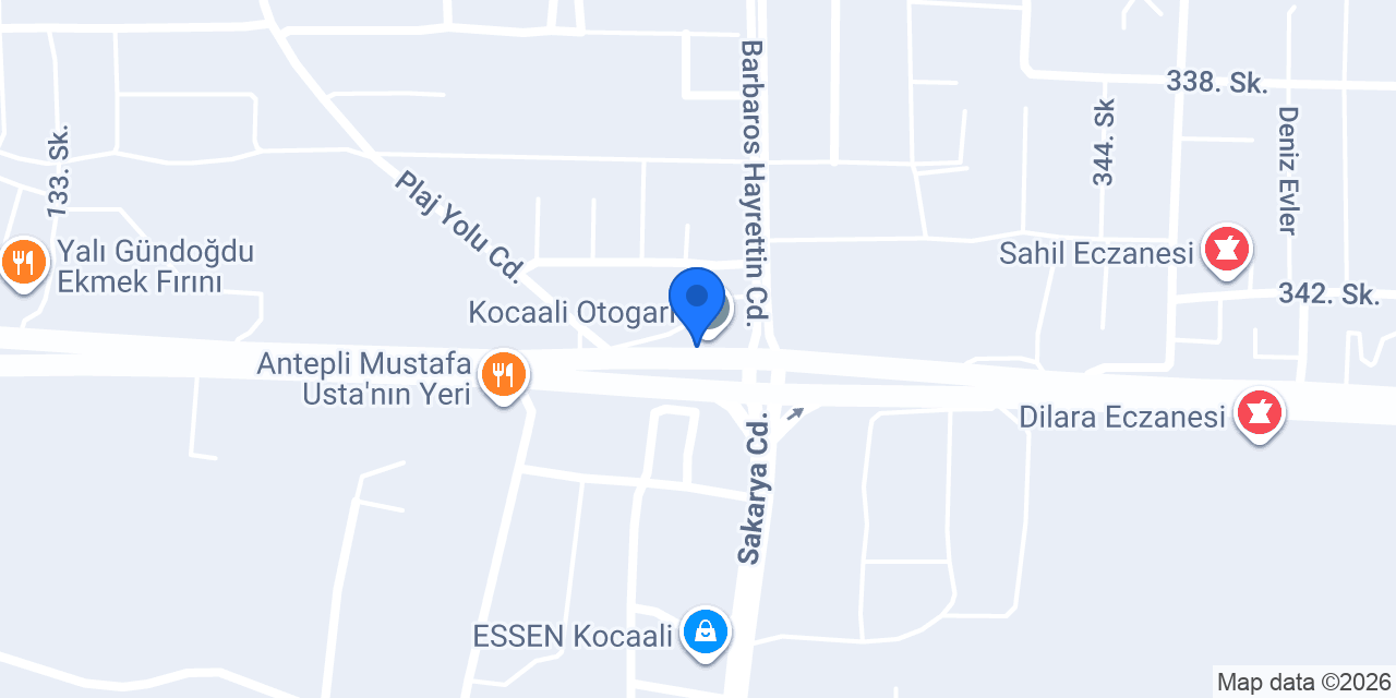 Alo Taksi Kocaali konumu