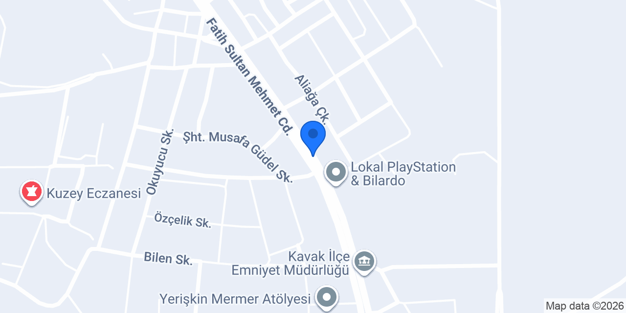 Borazan Asansör konumu