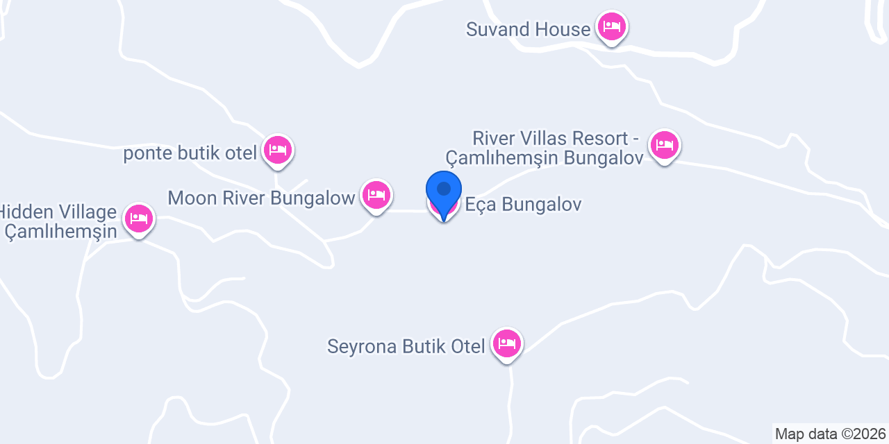 Eça Bungalov konumu