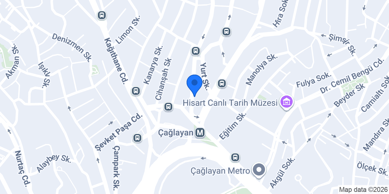 Pehlivan Lokantası(Çağlayan Şubesi) konumu