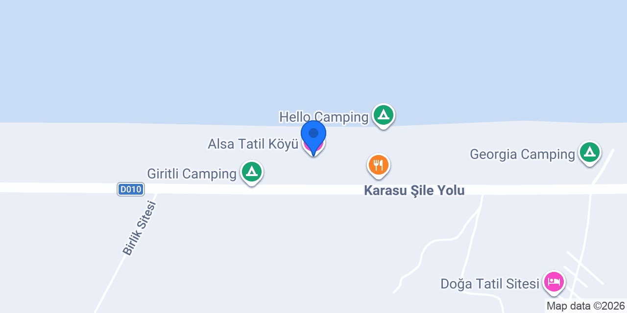 Alsa Tatil Köyü konumu