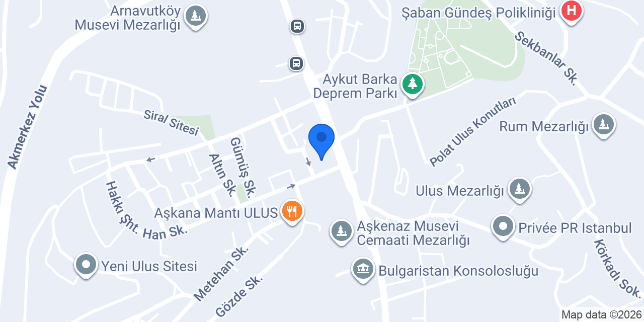 Pizzeria Ulus konumu
