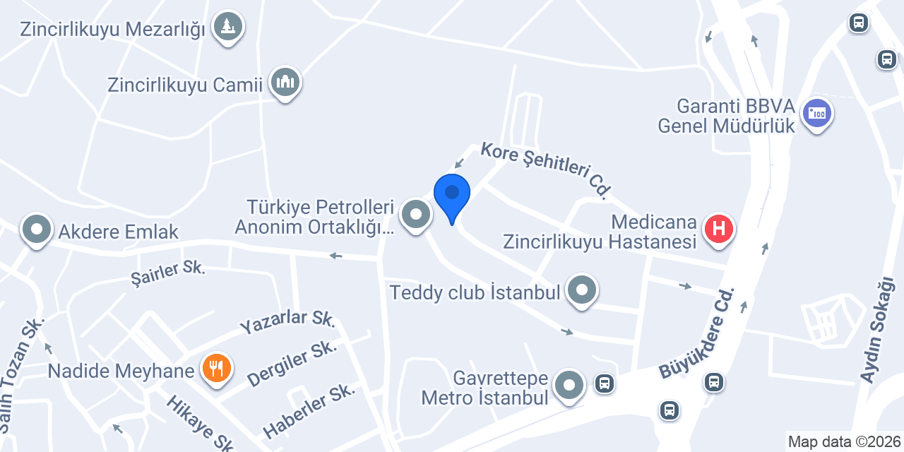 Süerdem Hukuk Bürosu konumu
