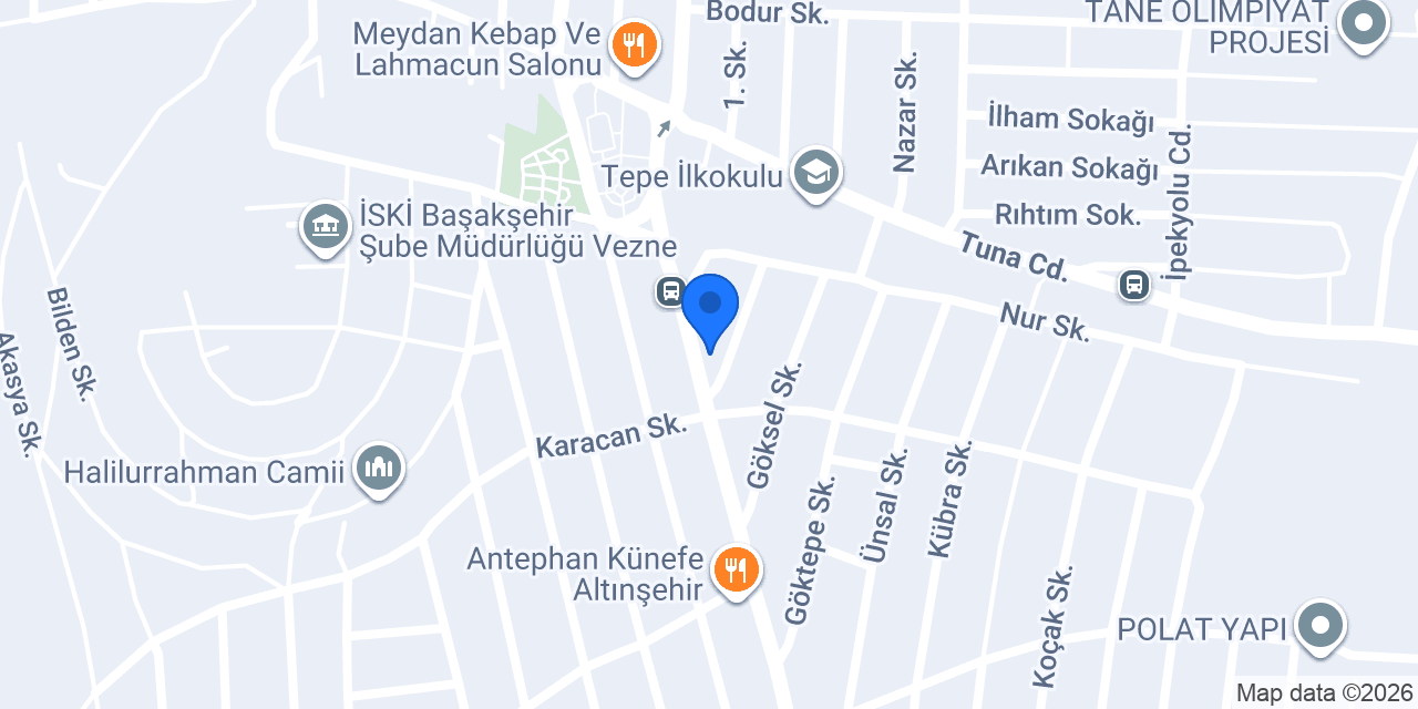 KANARYA SÜRÜCÜ KURSU Güvercintepe konumu