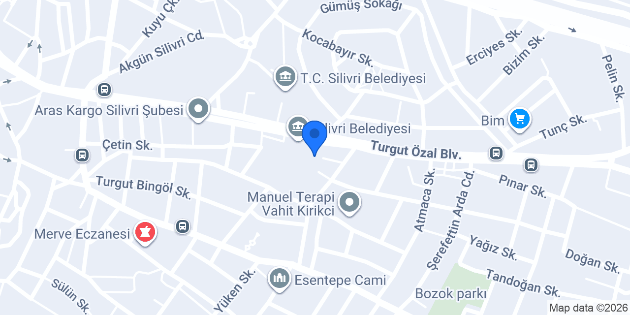 Silivri MB İnşaat konumu