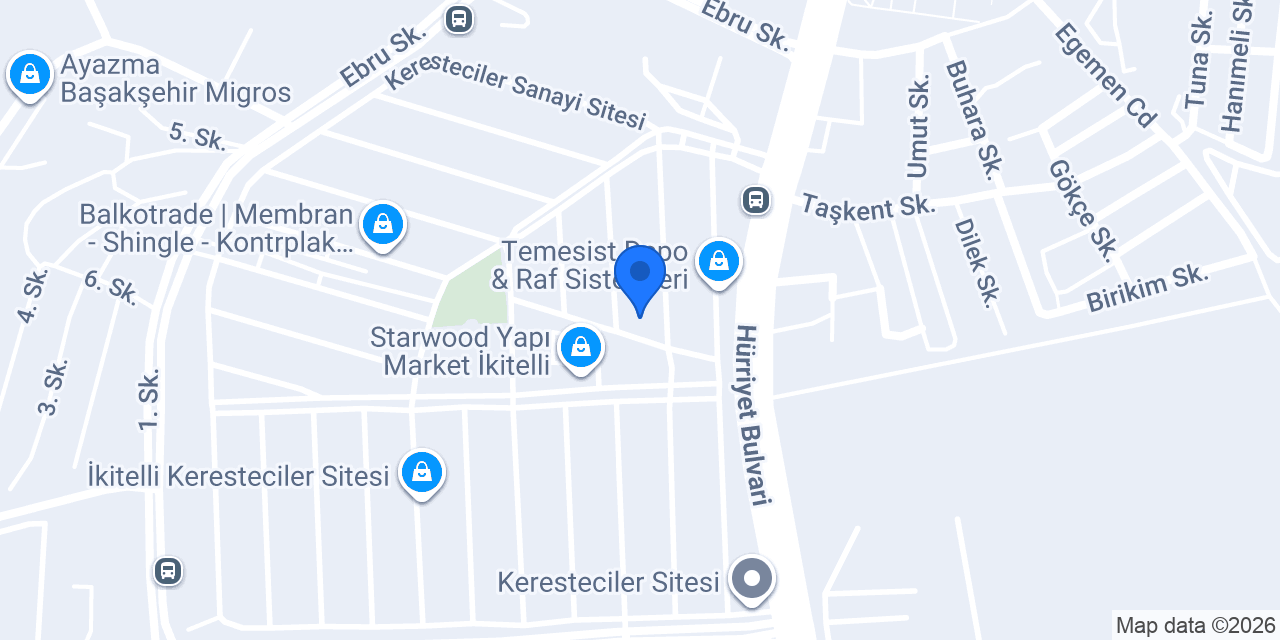 Hazreti Ayşe Vakfı konumu