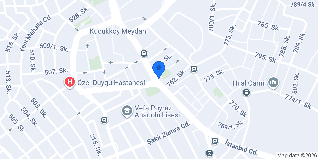 Özdil Optik konumu