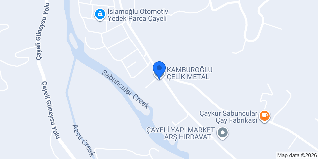 KAMBUROĞLU ÇELİK METAL konumu