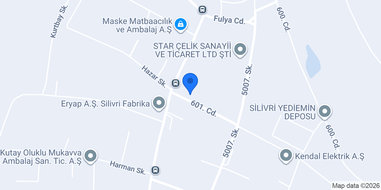 Arnes Ambalaj A.Ş. konumu