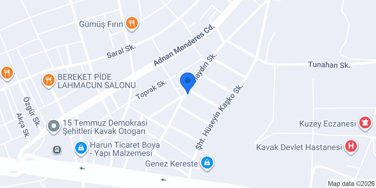 KILIÇ BİLGE İNŞ. konumu