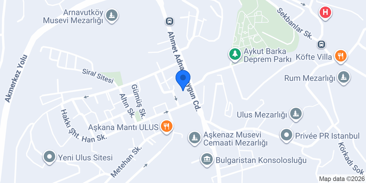 Yeni Ulus Şarküteri konumu