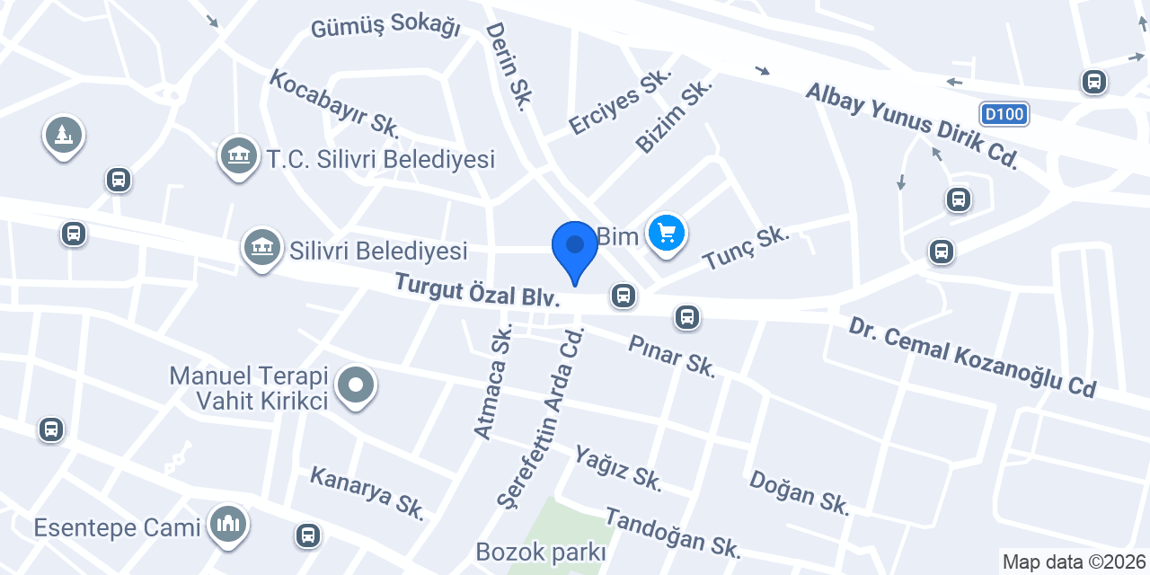 Silivri Çiçekgift konumu