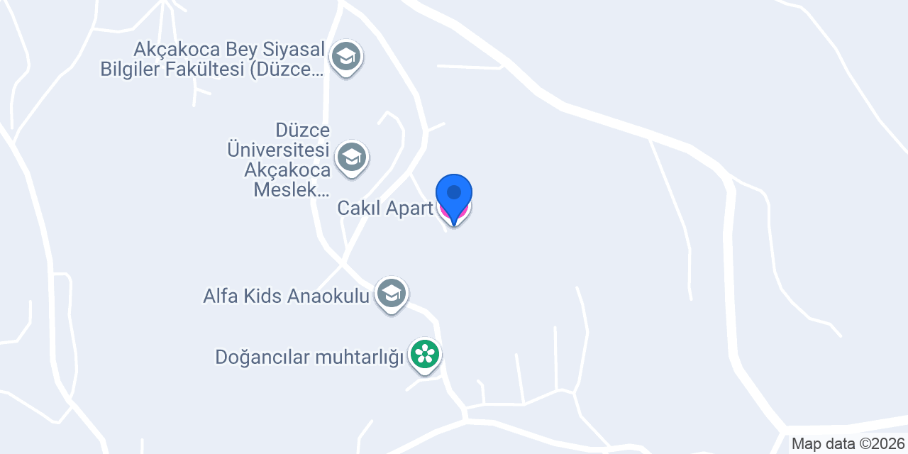 Cakıl Apart konumu