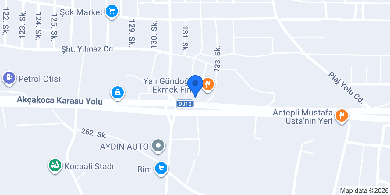 YDG Yapı Market konumu