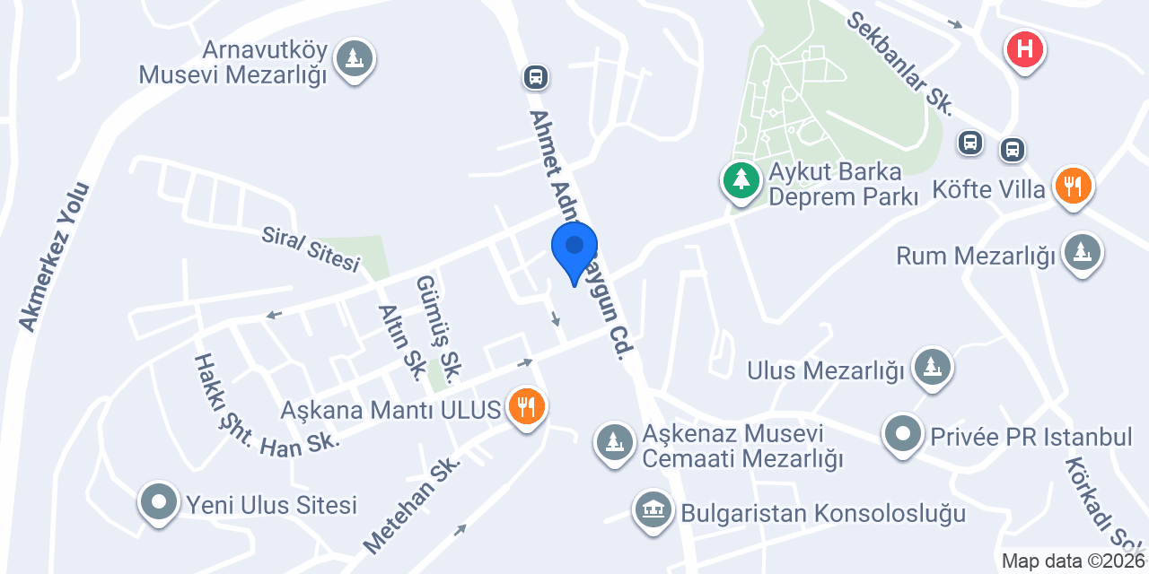 Uniş Pasta Cafe konumu