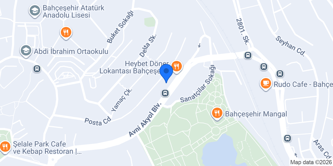 Bahçeşehir Sarıhan konumu