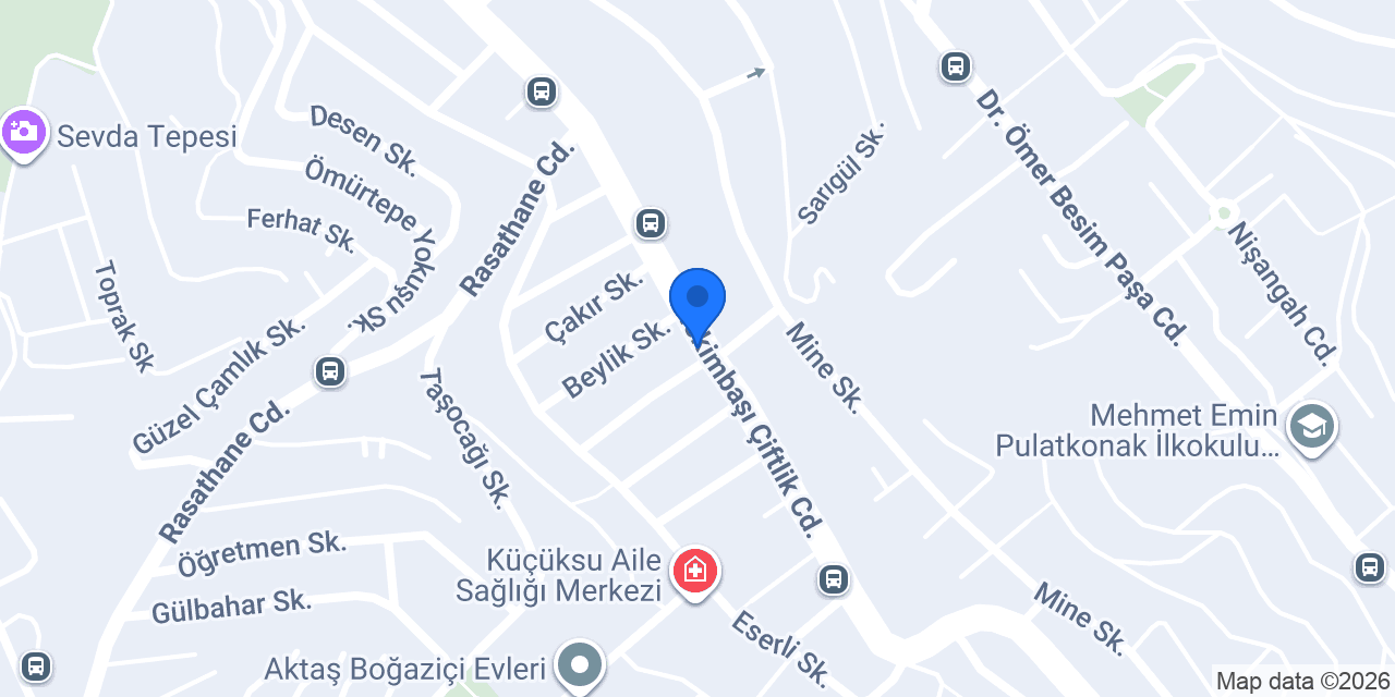 Bence Kuaför konumu