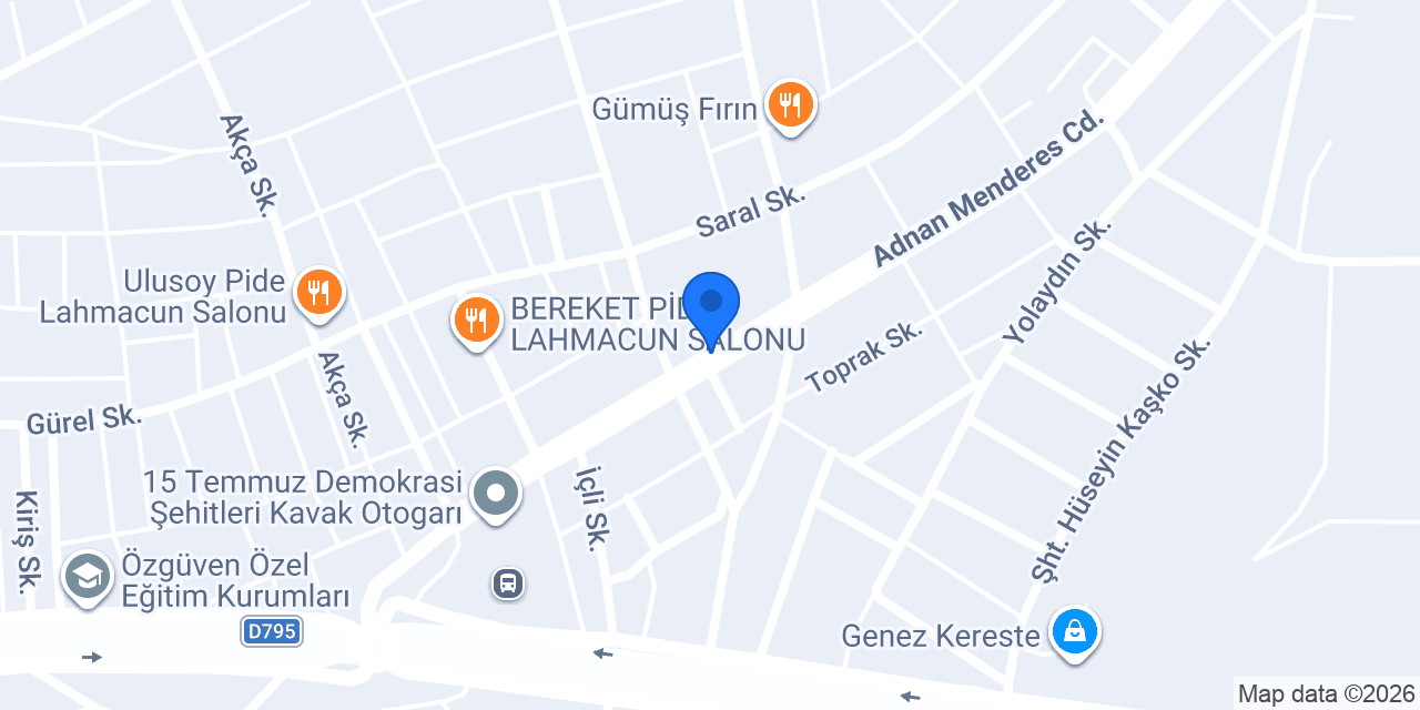 Sesa Pastane Cafe konumu