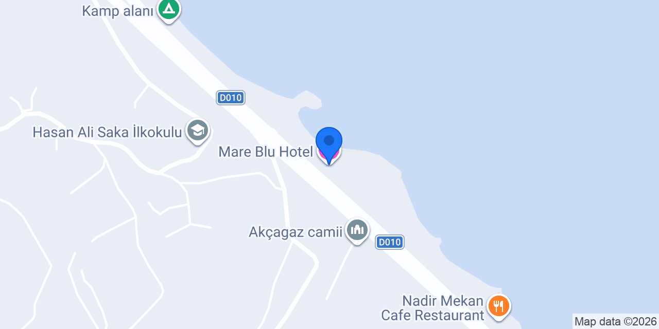 Mare Blu Hotel konumu