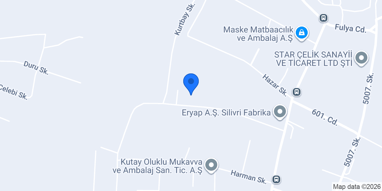 Smf Sert Metal Kalıp A.Ş. konumu