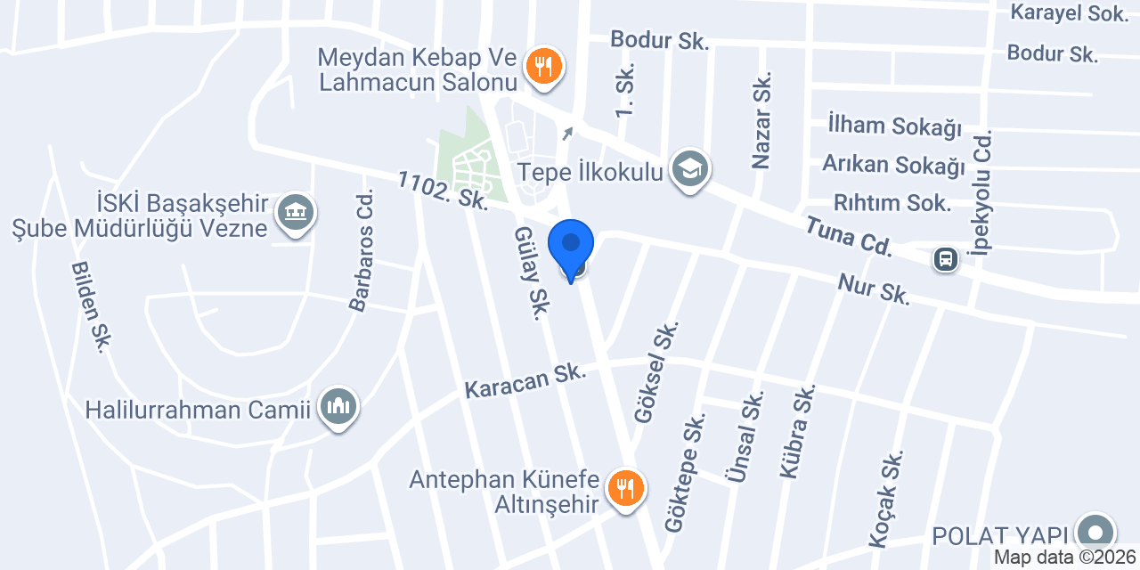 Uzr Erkek Kuaför konumu