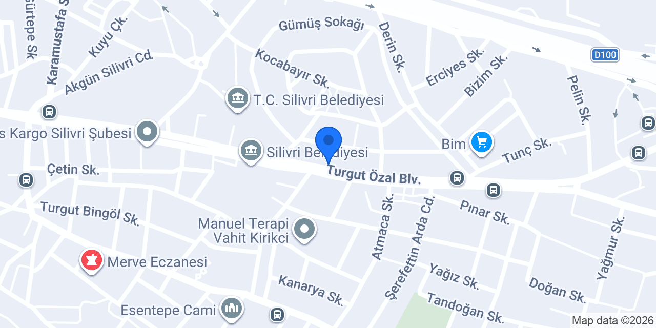 Silivri 5. Noter konumu