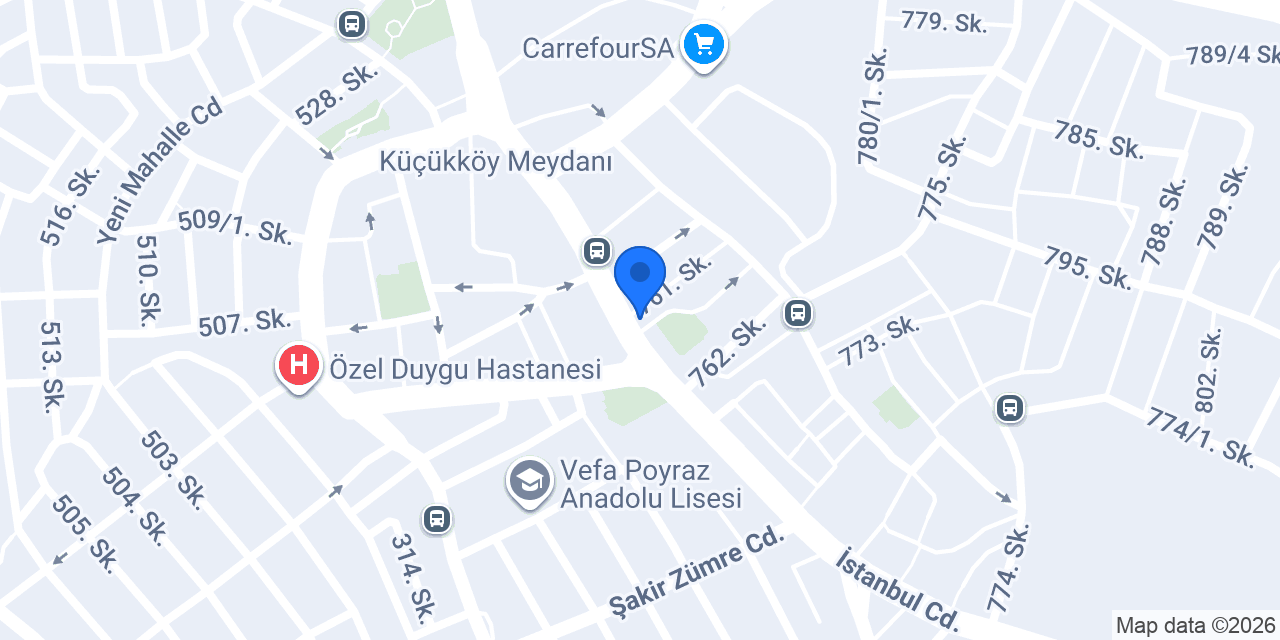 Marshall Bektaş Yapı Market konumu